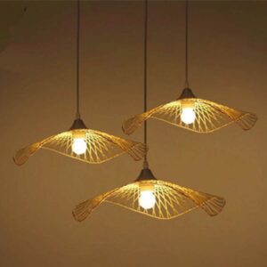 Đèn tre trang trí