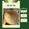Rổ Cật Tre Viền Mây – Rá Tre Trang Trí Đa Kích Thước