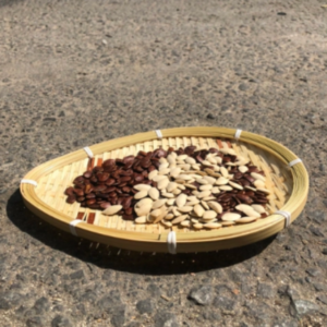 Mẹt Tre Hình Giọt Nước - Dĩa tre đựng đồ chụp ảnh - Mẹt tre đựng đồ trang trí decor thân thiện môi trường