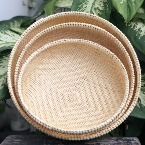 rổ mây tre đan thủ công mỹ nghệ
