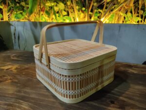 Giỏ tre đựng quà