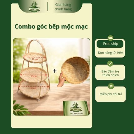 Combo Góc Bếp Mộc Mạc