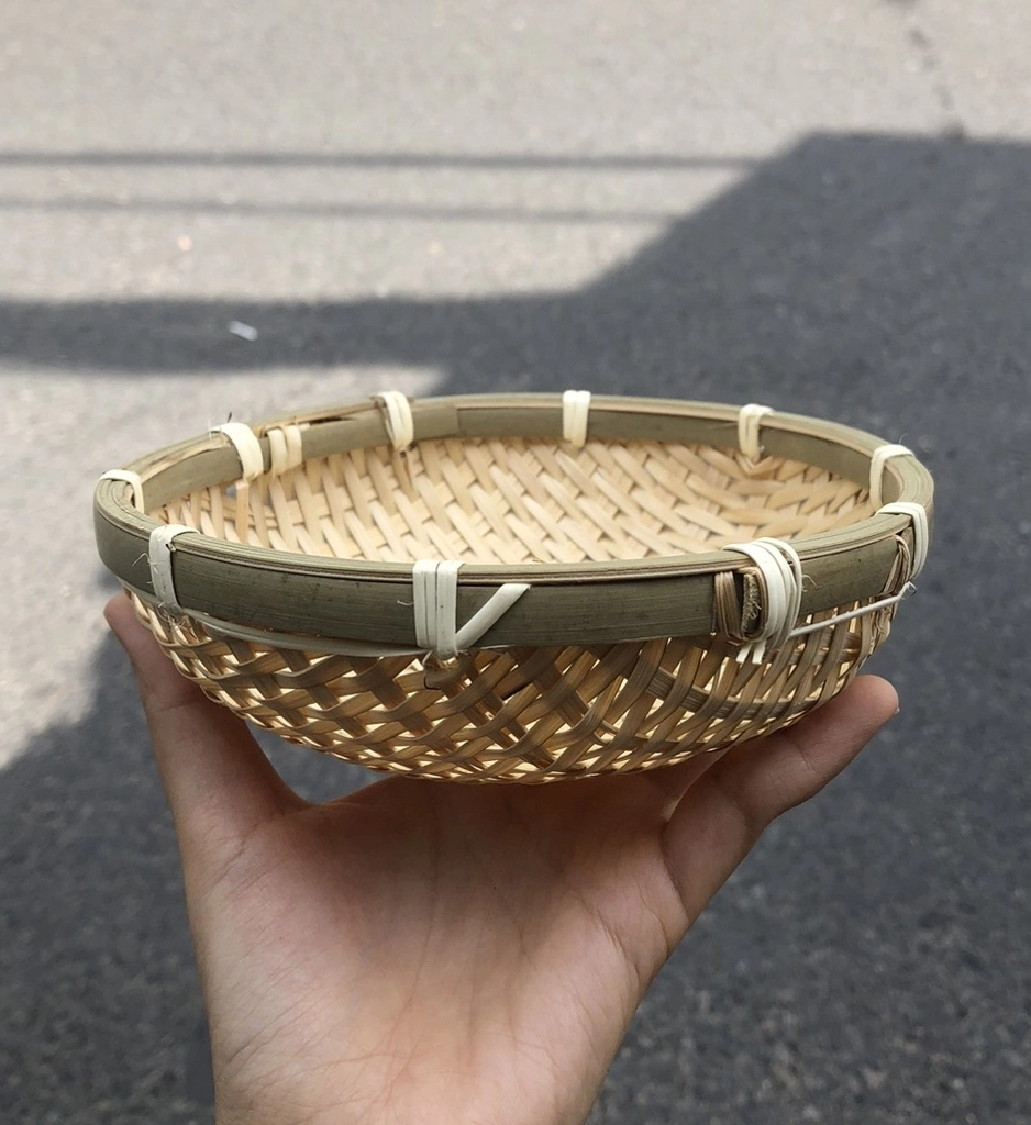 rổ tre đan